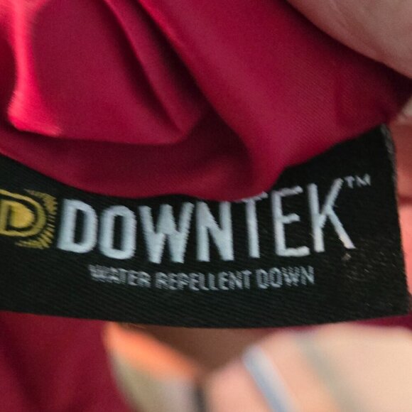 L.L. Bean Vintage Full Zip Brick Red Down Puffer Jacket Pockets Size XXL Tall - Picture 7 of 7